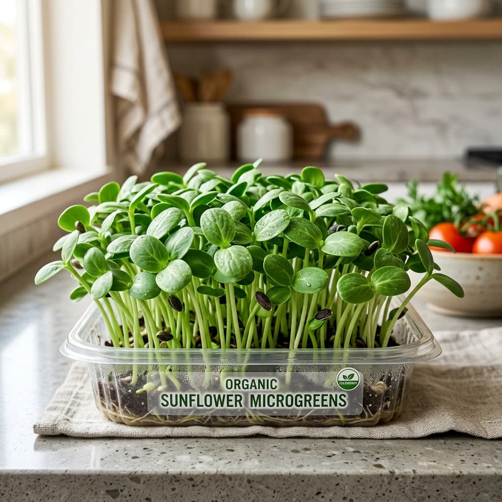 Sunflower Microgreens
